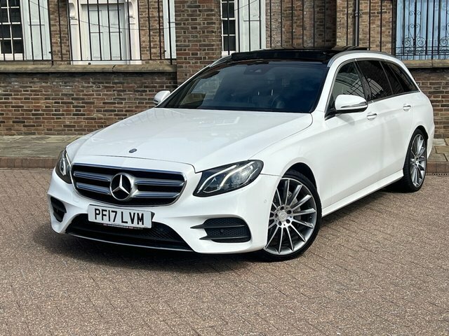 Mercedes-Benz E Class 2017 2.0 E220d Amg Line Premium Estate Diese R17NBL White #3