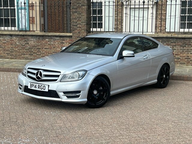 Mercedes-Benz C Class 2014 2.1 C220 Cdi Amg Sport Edition Coupe Dies BP14RGO Silver #3