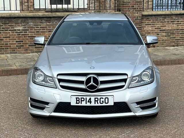 Mercedes-Benz C Class 2014 2.1 C220 Cdi Amg Sport Edition Coupe Dies BP14RGO Silver #2