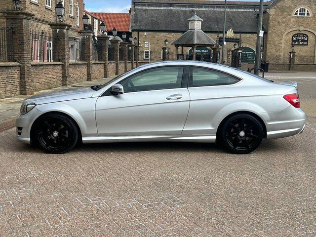 Mercedes-Benz C Class 2014 2.1 C220 Cdi Amg Sport Edition Coupe Dies BP14RGO Silver #4