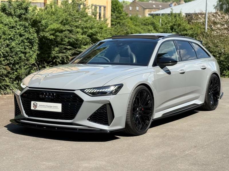 Audi RS6 Avant 4.0 Tfsi V8 Carbon Black Tiptronic Quattro Euro 6 HW70OAK Grey #5