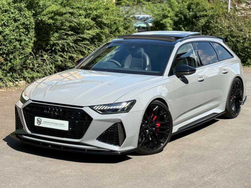 Audi RS6 Avant 4.0 Tfsi V8 Carbon Black Tiptronic Quattro Euro 6 HW70OAK Grey #4