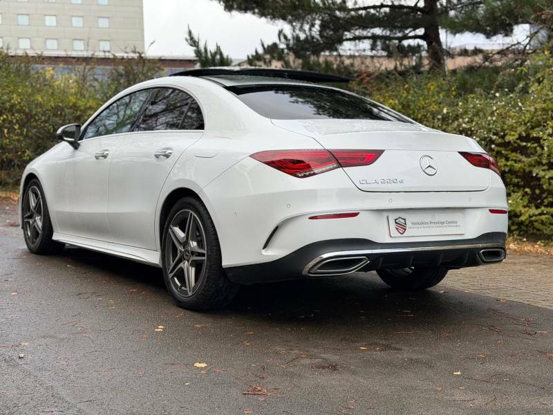 Mercedes-Benz CLA Class Cla 220D Amg Line Premium Plus Tip - 2021 KW21OGG White #2
