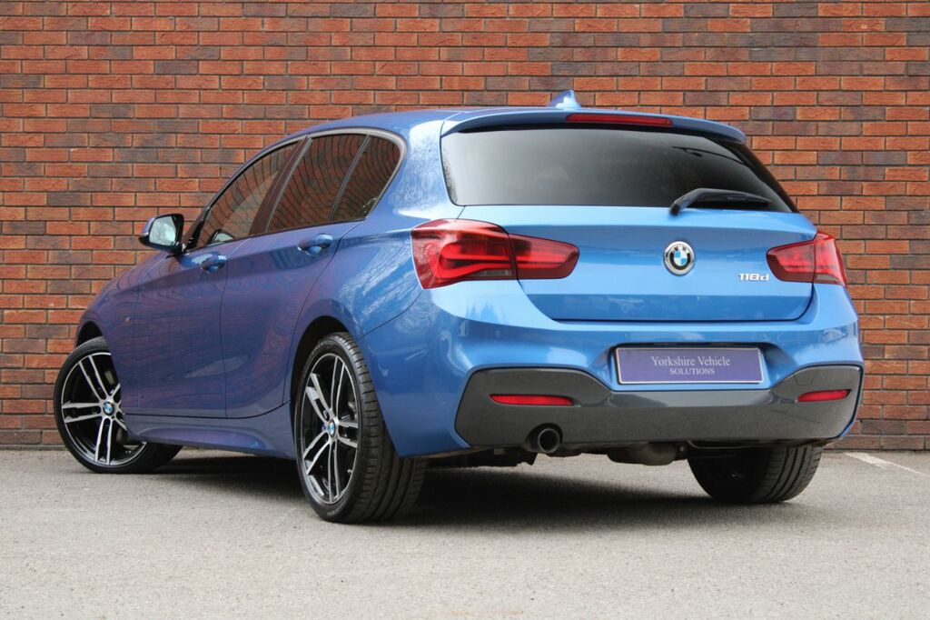 BMW 1 Series 2.0 118D M Sport Shadow Edition Euro 6 Ss Blue #3