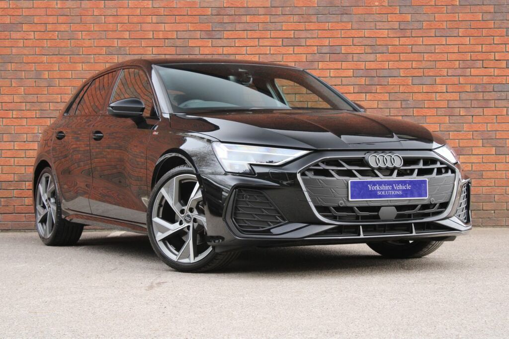 Audi A3 1.5 Tfsi 35 Black Edition Sportback S Tronic Euro Black