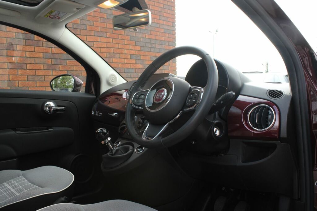 Fiat 500 1.2 Lounge Euro 6 Ss - 2019 19 EU19WWF Red #5