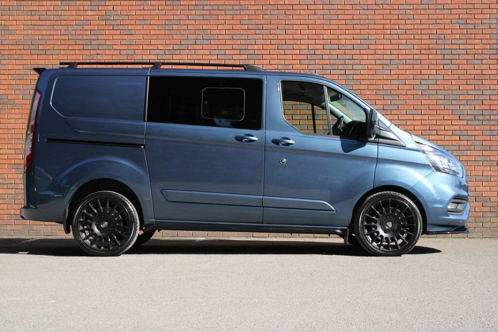 Ford Transit Custom 2.0 300 Ecoblue Limited Crew Van L1 H1 Euro 6 Ss HJ72KPY Blue #2