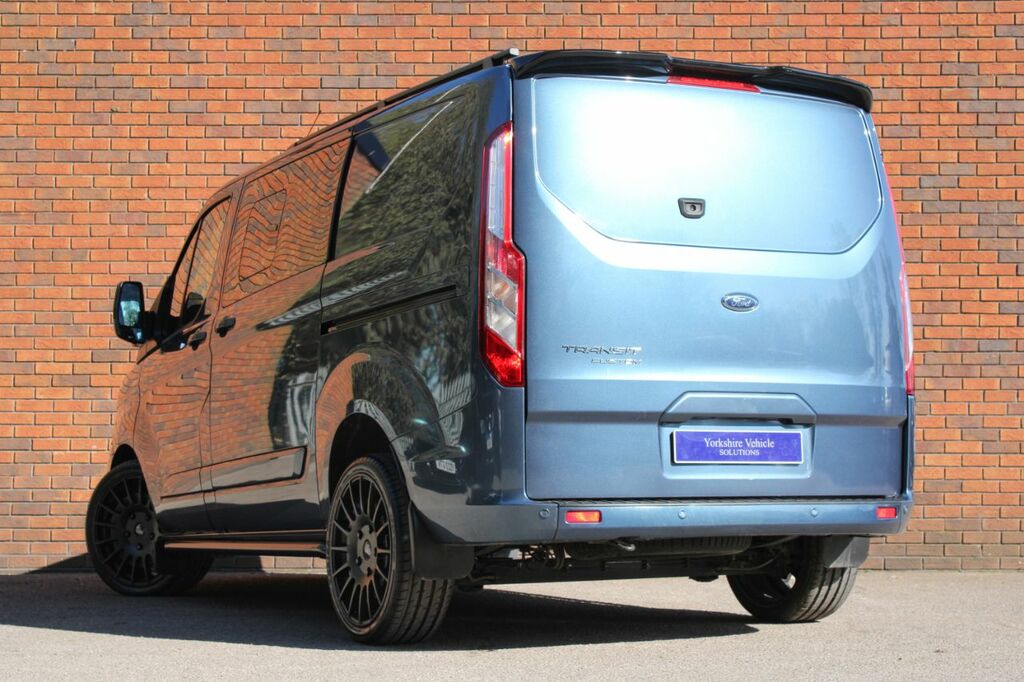 Ford Transit Custom 2.0 300 Ecoblue Limited Crew Van L1 H1 Euro 6 Ss HJ72KPY Blue #3
