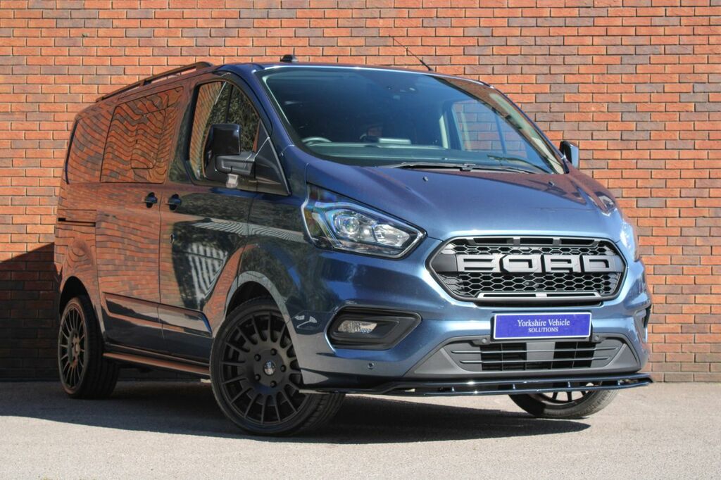 Ford Transit Custom 2.0 300 Ecoblue Limited Crew Van L1 H1 Euro 6 Ss Blue
