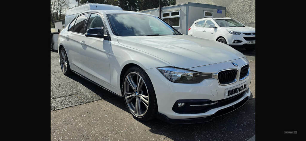 BMW 3 Series 320D Efficientdynamics Sport BB10KLB White #6