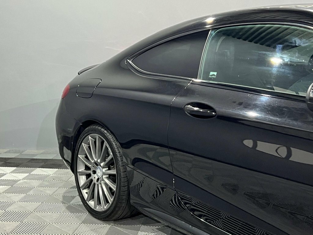 Mercedes-Benz C Class 2.1 C250d Amg Line G-tronic Euro 6 Ss KU66JPX Black #4