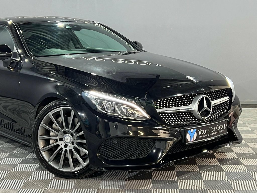 Mercedes-Benz C Class 2.1 C250d Amg Line G-tronic Euro 6 Ss KU66JPX Black #2