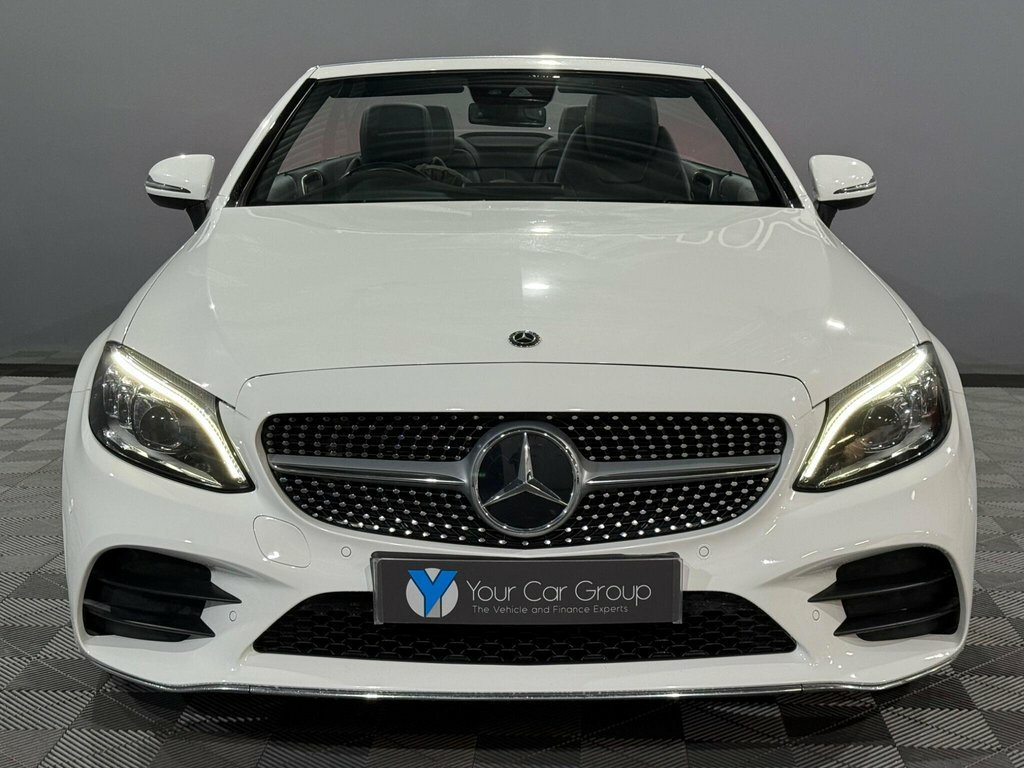 Mercedes-Benz C Class 2.0 C300d Amg Line Premium Cabriolet G-tronic E KK19NLJ White #3