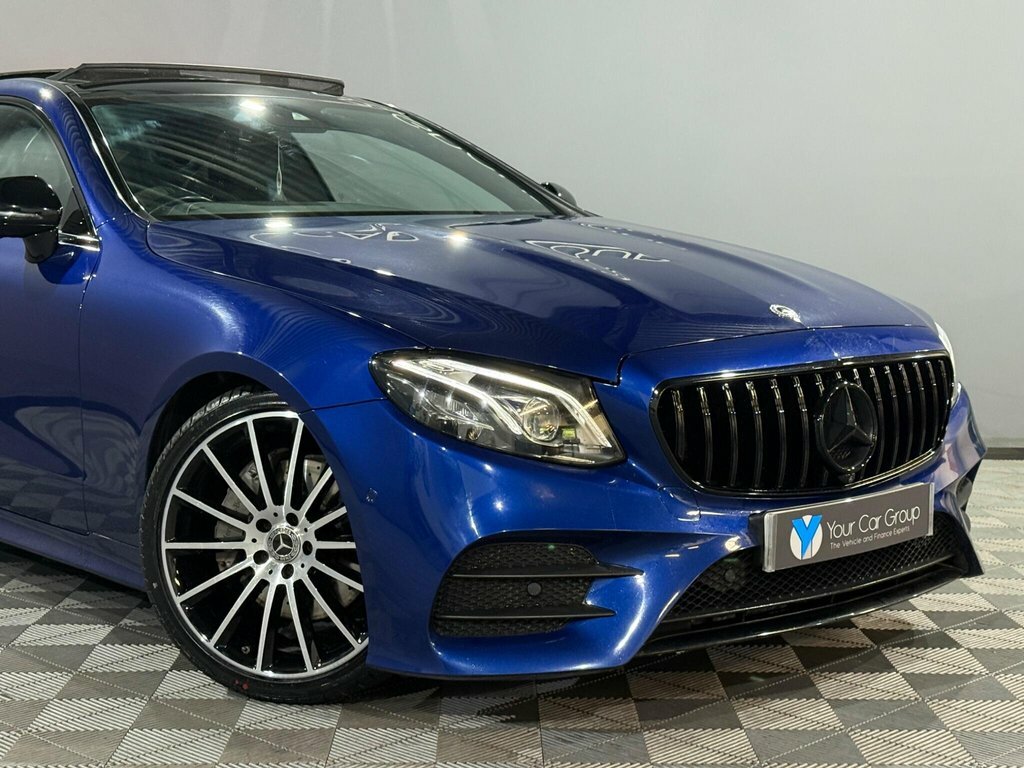 Mercedes-Benz E Class 2.0 E220d Amg Line G-tronic Euro 6 Ss YM69ATV Blue #4