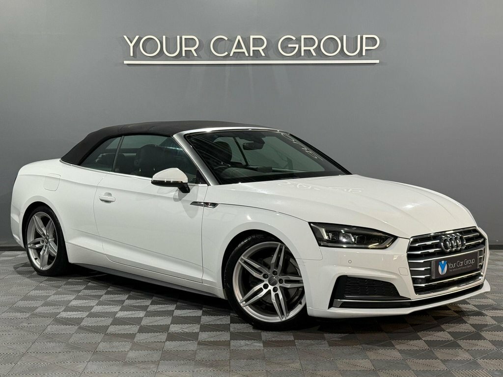 Audi A5 2.0 Tfsi 40 S Line S Tronic Euro 6 Ss White