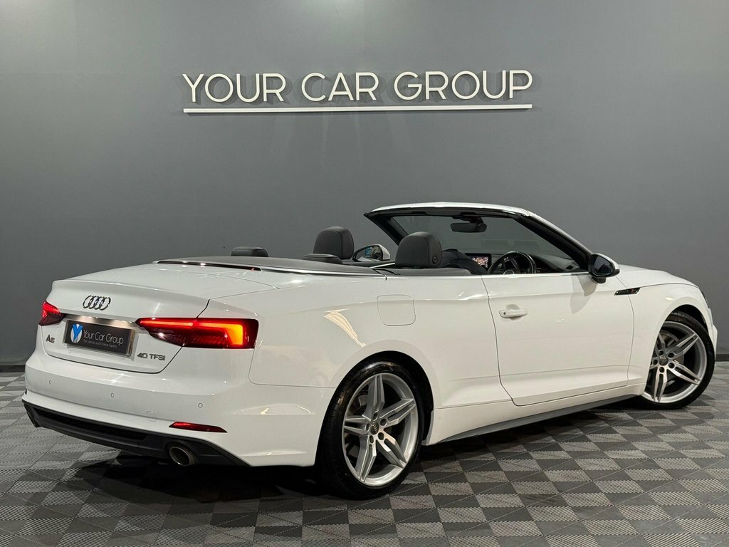 Audi A5 2.0 Tfsi 40 S Line S Tronic Euro 6 Ss WP69WCG White #5