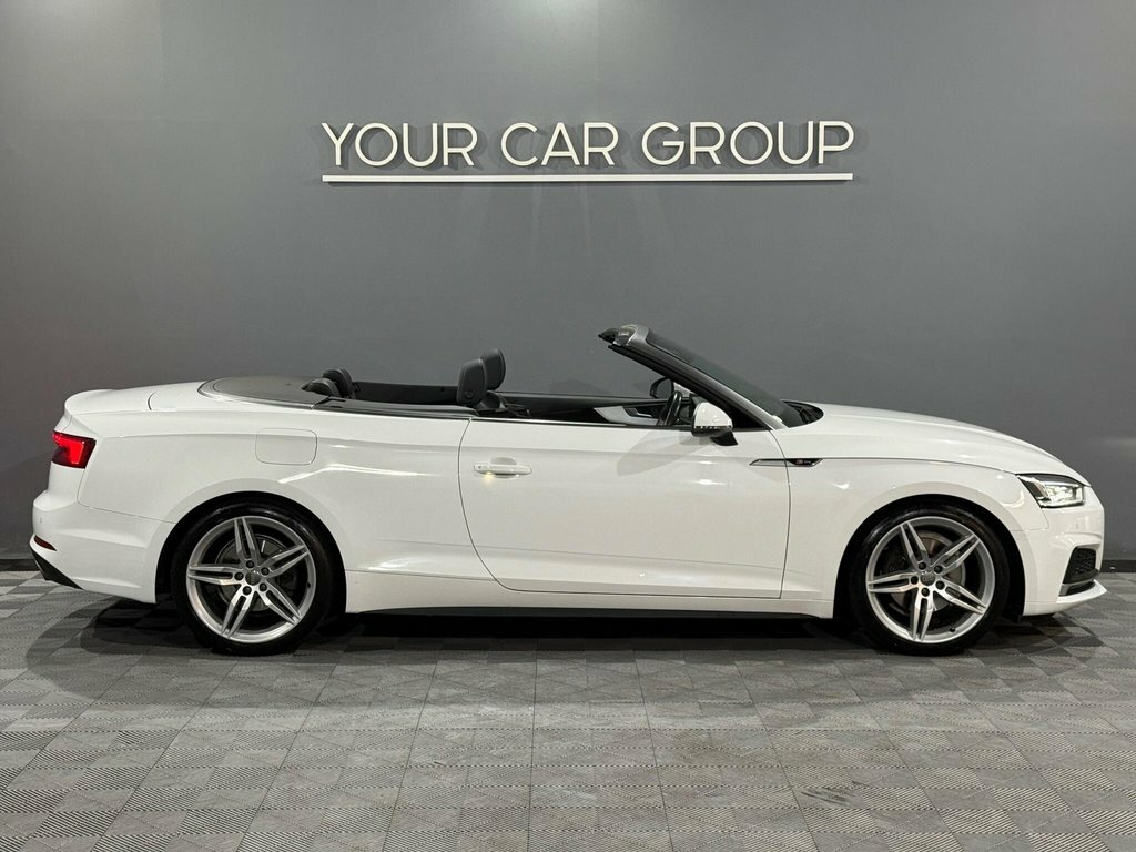 Audi A5 2.0 Tfsi 40 S Line S Tronic Euro 6 Ss WP69WCG White #4