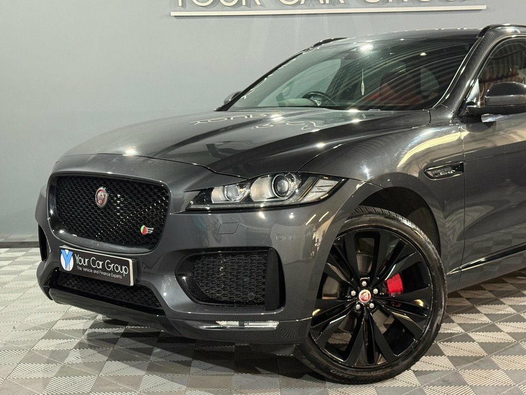 Jaguar F-Pace 3.0 D300 V6 S Awd Euro 6 Ss SH19MRV Grey #6