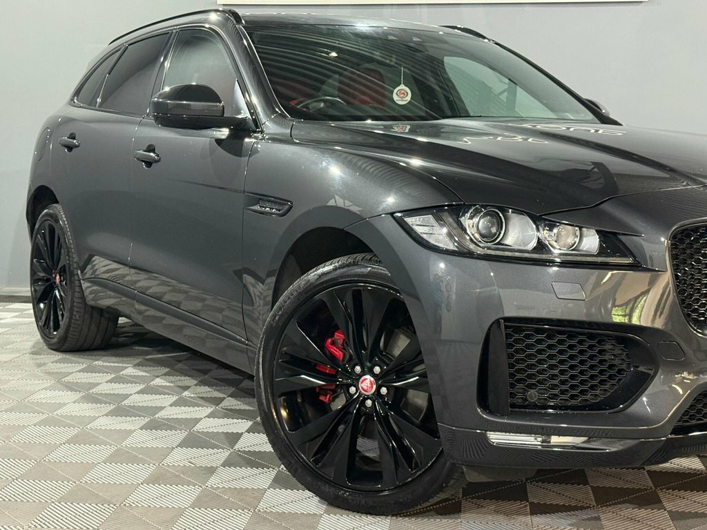 Jaguar F-Pace 3.0 D300 V6 S Awd Euro 6 Ss SH19MRV Grey #2