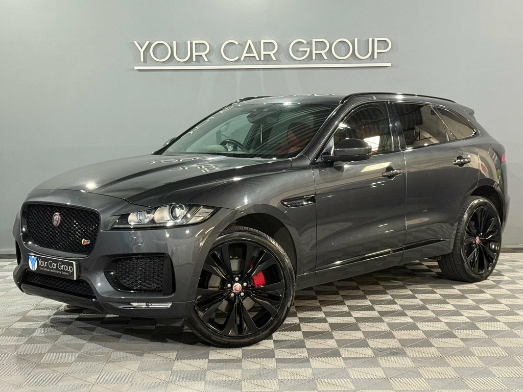 Jaguar F-Pace 3.0 D300 V6 S Awd Euro 6 Ss SH19MRV Grey #5
