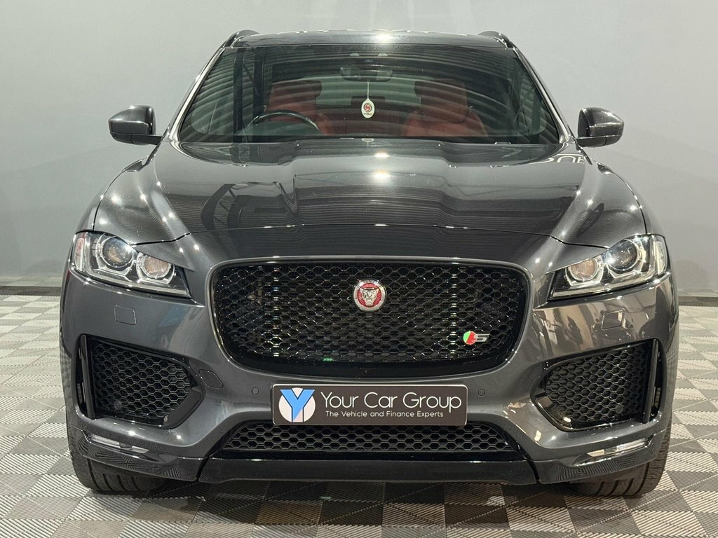 Jaguar F-Pace 3.0 D300 V6 S Awd Euro 6 Ss SH19MRV Grey #4
