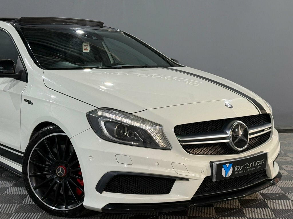 Mercedes-Benz A Class 2.0 A45 Amg Spds Dct 4Matic Euro 6 Ss LV64UWY White #4
