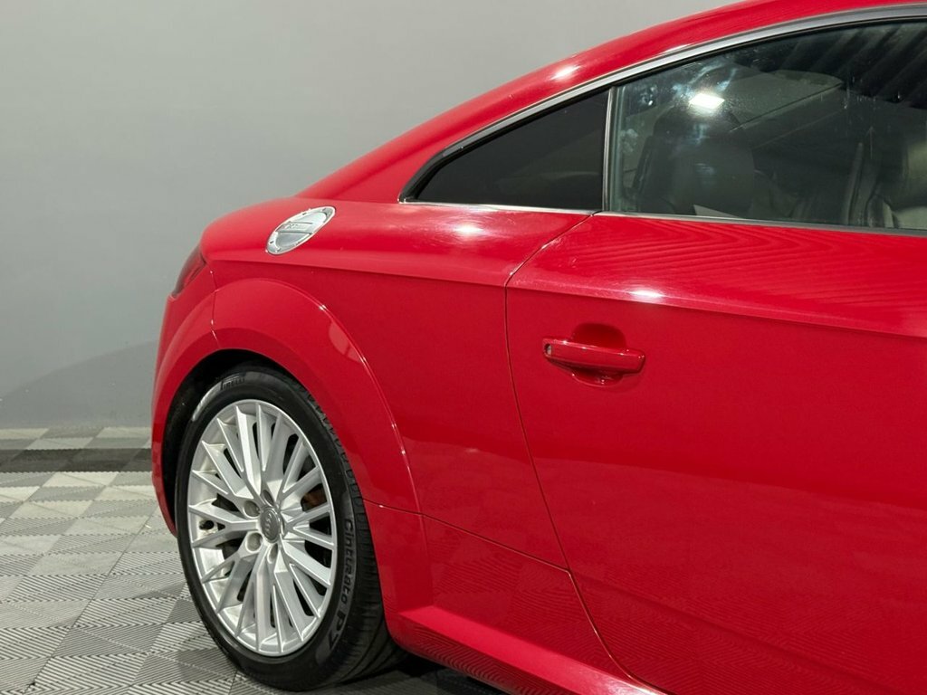 Audi TT 2.0 Tfsi Sport Coupe S Tronic Quattro E WL65AXH Red #3