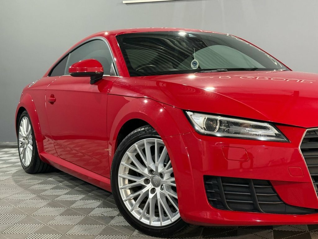 Audi TT 2.0 Tfsi Sport Coupe S Tronic Quattro E WL65AXH Red #5