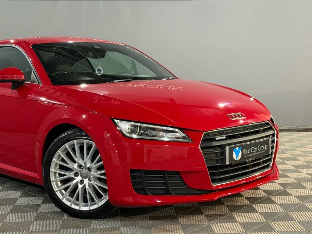 Audi TT 2.0 Tfsi Sport Coupe S Tronic Quattro E WL65AXH Red #4