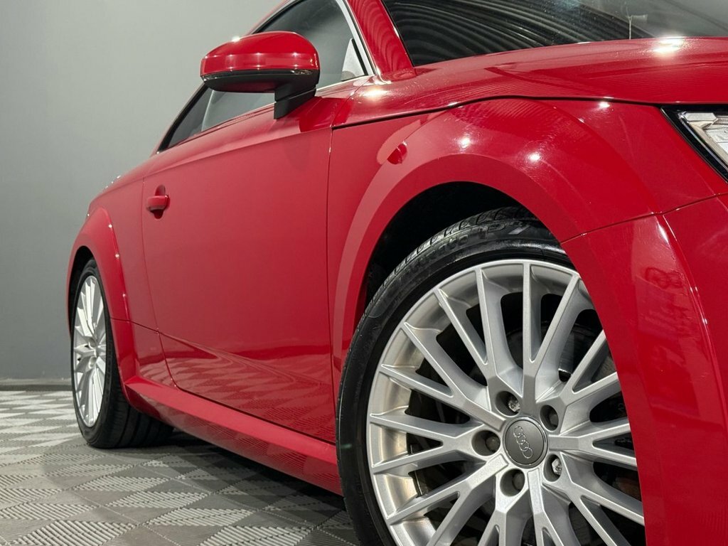 Audi TT 2.0 Tfsi Sport Coupe S Tronic Quattro E WL65AXH Red #2