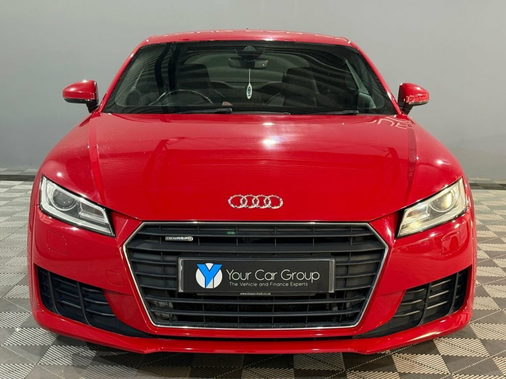 Audi TT 2.0 Tfsi Sport Coupe S Tronic Quattro E WL65AXH Red #6