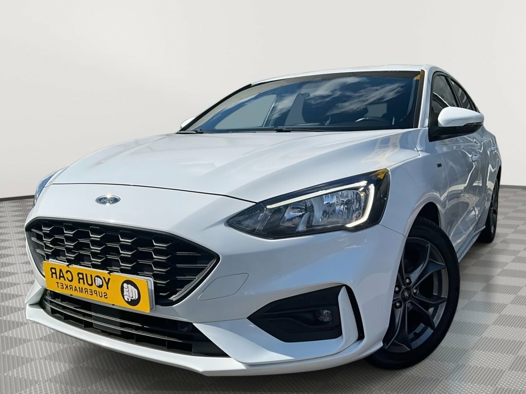 Ford Focus 1L St-line MT19LCG White #4