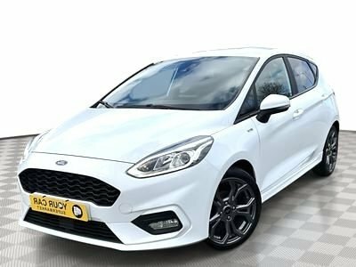Ford Fiesta 1L St-line Edition AO21FHZ White #4