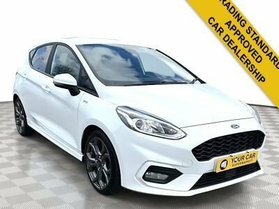 Ford Fiesta 1L St-line Edition AO21FHZ White #2