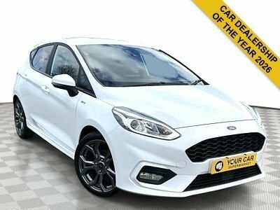 Ford Fiesta 1L St-line Edition White
