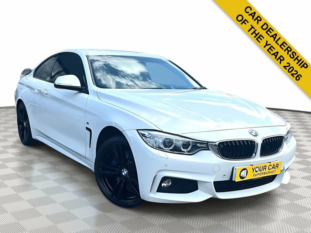 BMW 4 Series Gran Coupe 3L M Sport White