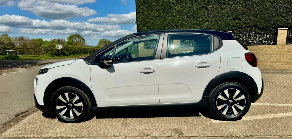 Citroen C3 1.6 Bluehdi Feel Hatchback GX68UJF White #2
