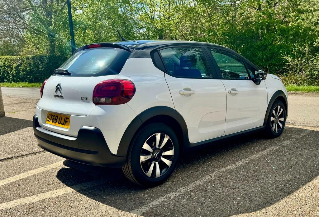 Citroen C3 1.6 Bluehdi Feel Hatchback GX68UJF White #5