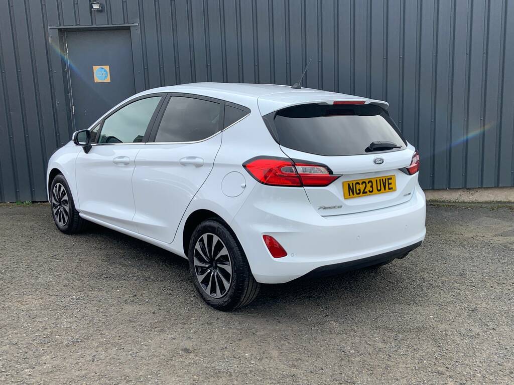 Ford Fiesta Titanium 1.0 Ecoboost Hybrid 125Ps NG23UVE White #6