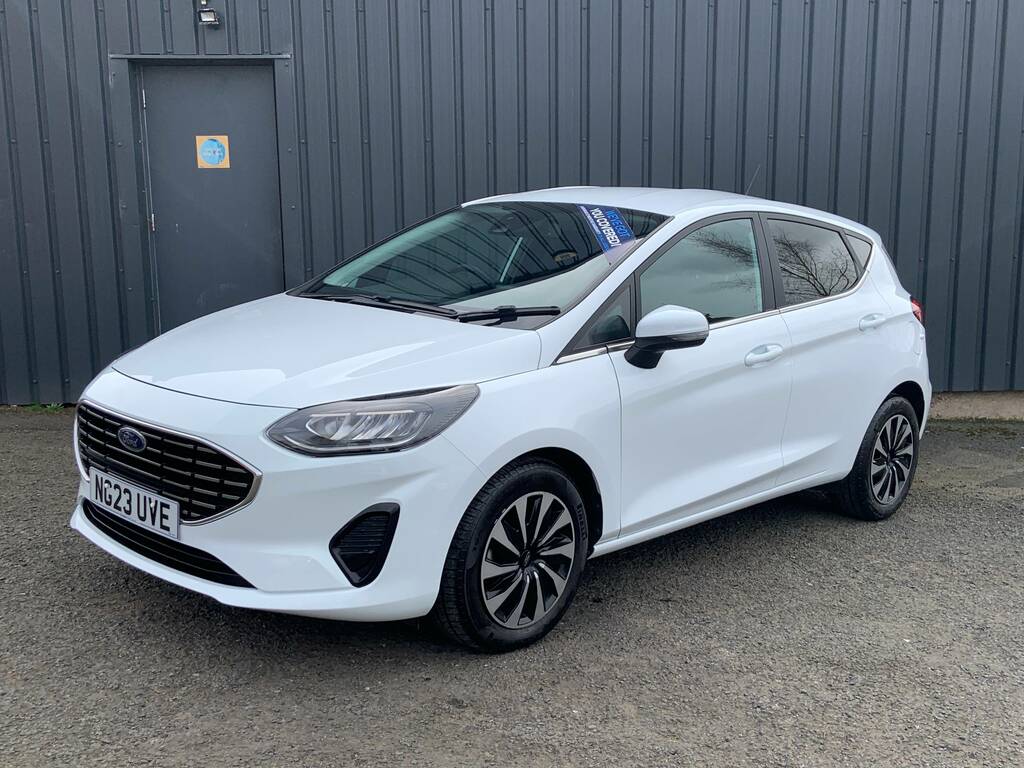 Ford Fiesta Titanium 1.0 Ecoboost Hybrid 125Ps NG23UVE White #2