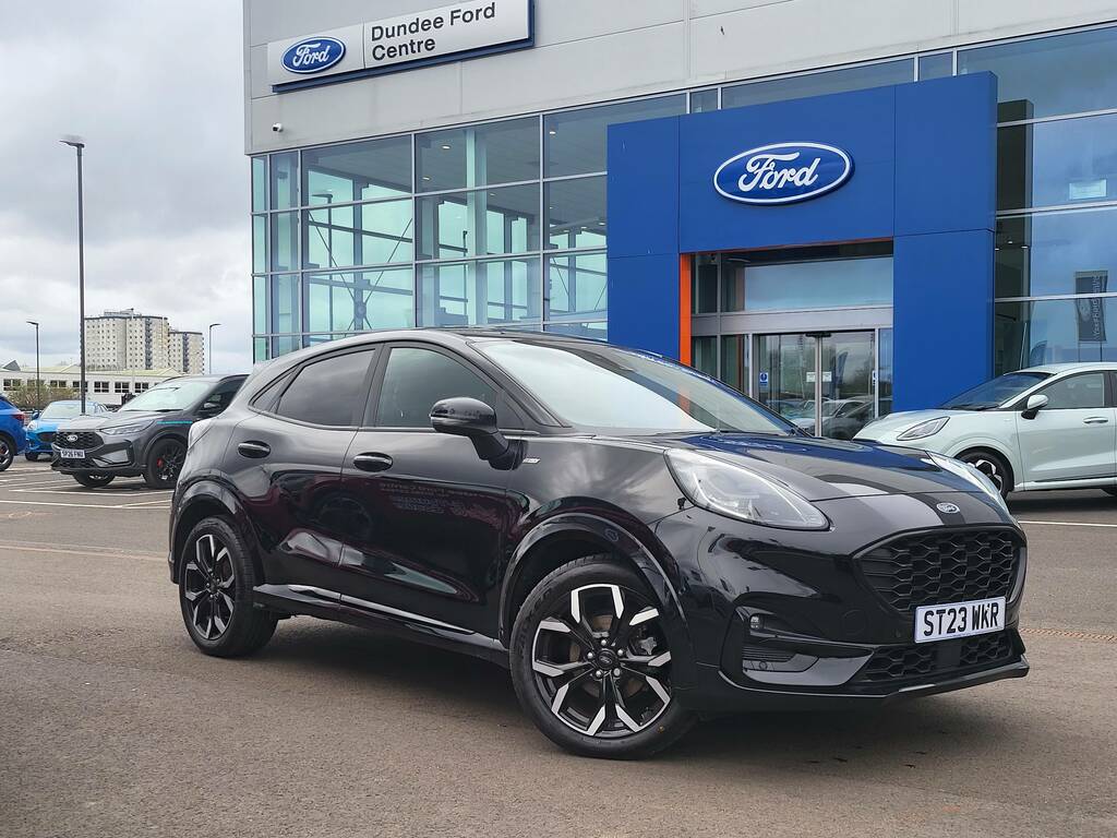 Ford Puma 1.0 Ecoboost Hybrid Mhev St-line X Black