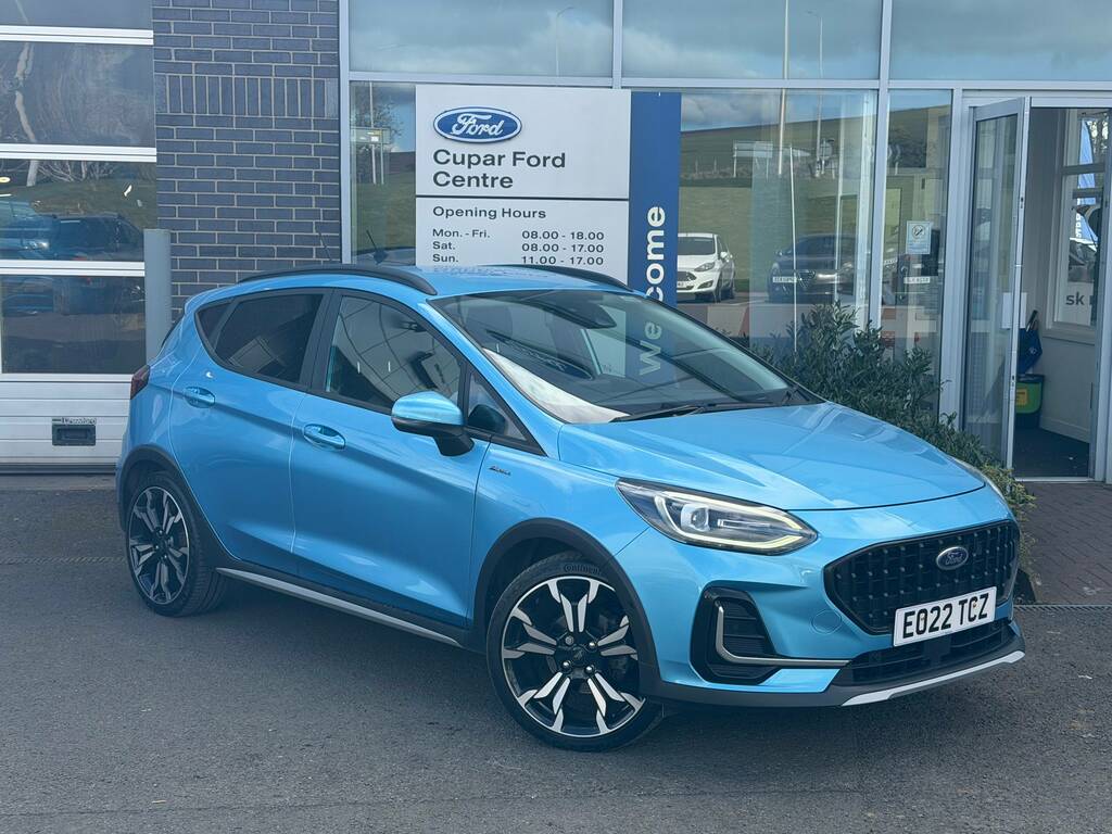 Ford Fiesta 1.0 Ecoboost Active Vignale Mhev 155Ps Blue