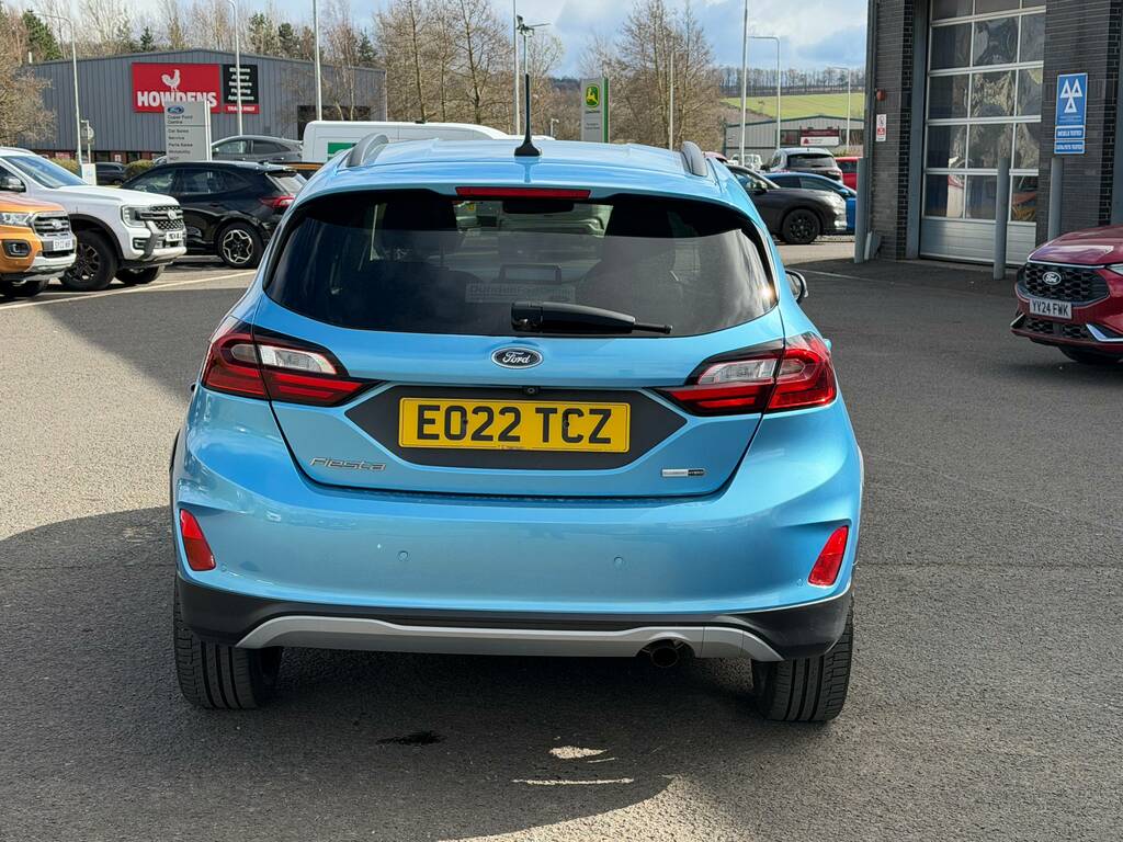 Ford Fiesta 1.0 Ecoboost Active Vignale Mhev 155Ps EO22TCZ Blue #6