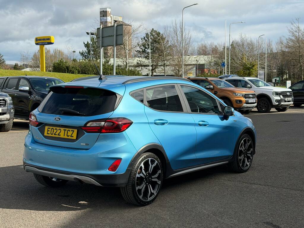 Ford Fiesta 1.0 Ecoboost Active Vignale Mhev 155Ps EO22TCZ Blue #5