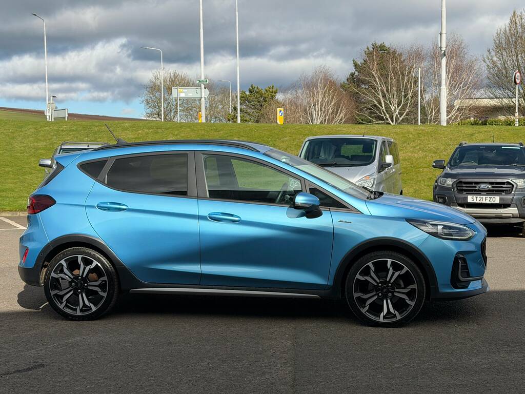 Ford Fiesta 1.0 Ecoboost Active Vignale Mhev 155Ps EO22TCZ Blue #4