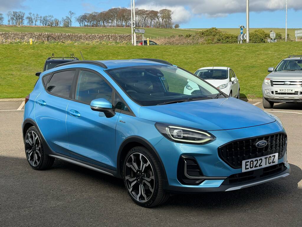 Ford Fiesta 1.0 Ecoboost Active Vignale Mhev 155Ps EO22TCZ Blue #3