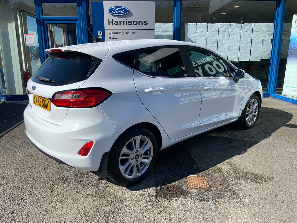 Ford Fiesta 1.0 Ecoboost 100Ps Titanium SM72GGK White #4