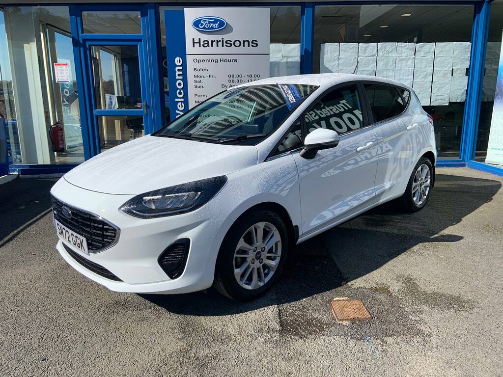Ford Fiesta 1.0 Ecoboost 100Ps Titanium SM72GGK White #2