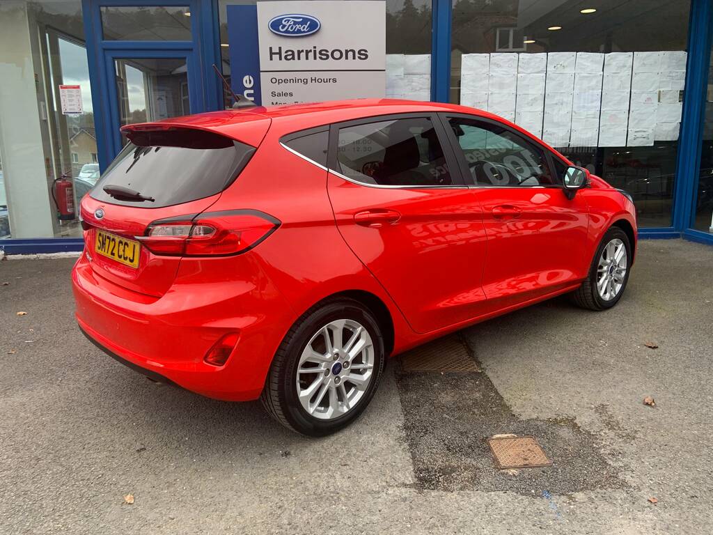 Ford Fiesta 1.0 Ecoboost 100Ps Titanium SM72CCJ Red #4