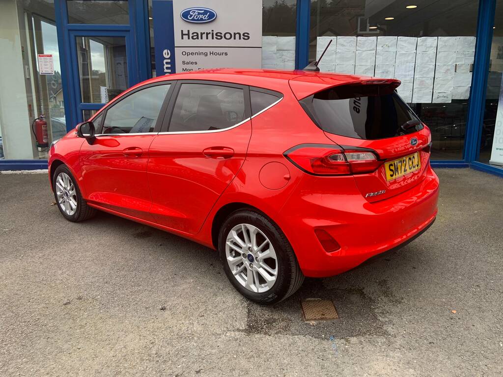 Ford Fiesta 1.0 Ecoboost 100Ps Titanium SM72CCJ Red #6